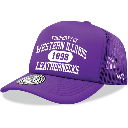 W Republic Property Of Western Illinois Leathernecks Baseball Cap 1027-405