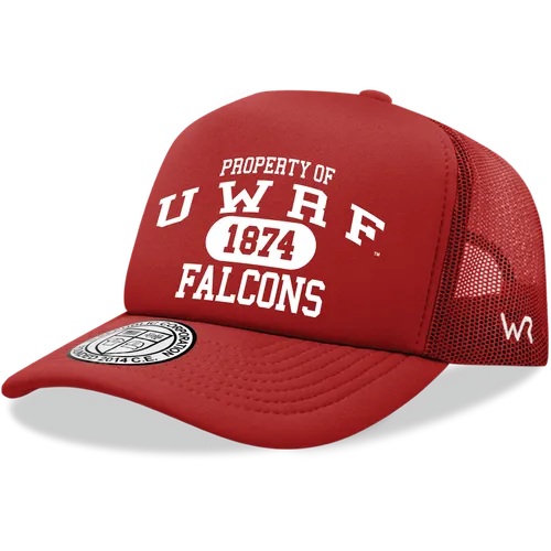 W Republic Property Of Wisconsin-River Falls Falcons Baseball Cap 1027-411