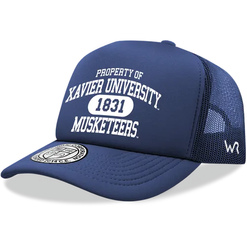 W Republic Property Of Xavier Musketeers Baseball Cap 1027-417