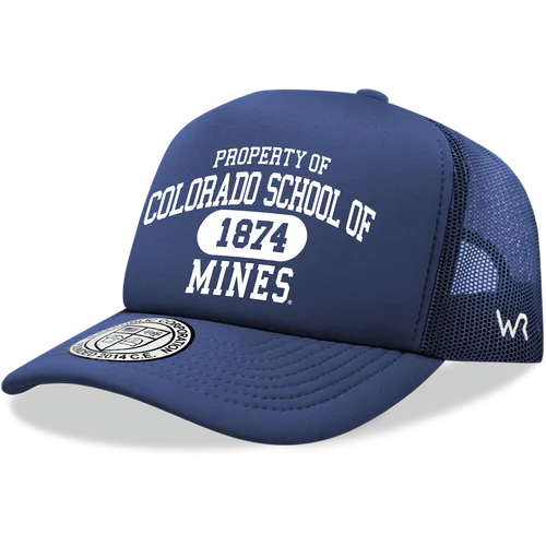 W Republic Property Of Colorado School Of Mines Orediggers Baseball Cap 1027-422