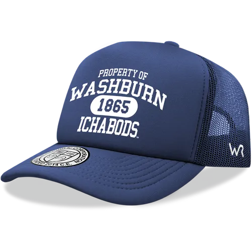 W Republic Property Of Washburn Ichabods Baseball Cap 1027-431