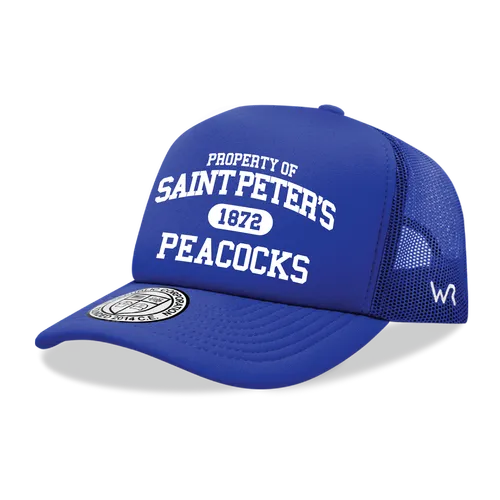 W Republic Property Of Saint Peter's Peacocks Baseball Cap 1027-473