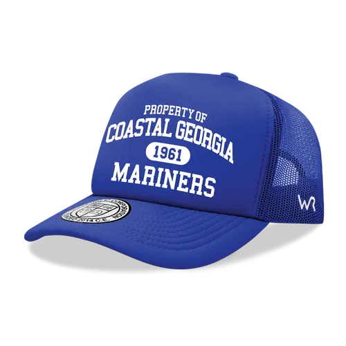 W Republic Property Of Coastal Georgia Mariners Baseball Cap 1027-484