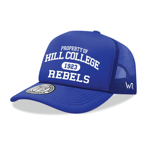 W Republic Property Of Hill College Rebels Baseball Cap 1027-523