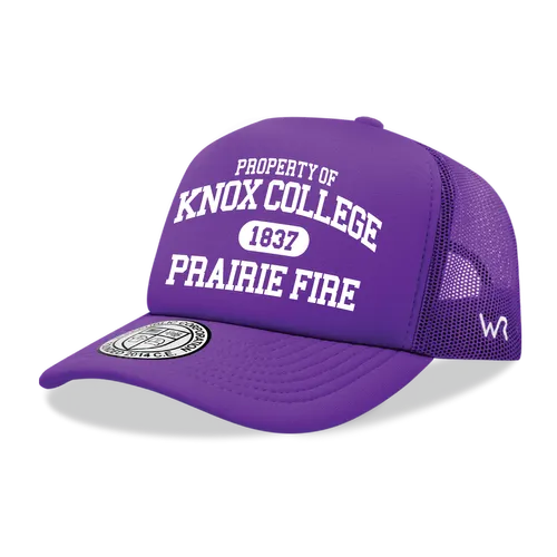 W Republic Property Of Knox College Prairie Fire Baseball Cap 1027-527