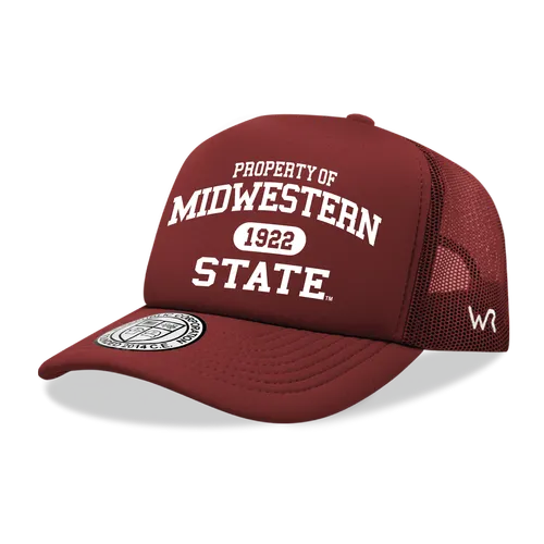 W Republic Property Of Midwestern State Mustangs Baseball Cap 1027-543