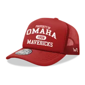 W Republic Property Of U Of Nebraska Omaha Mavericks Baseball Cap 1027-552