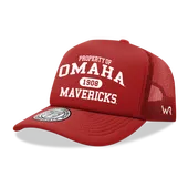 W Republic Property Of U Of Nebraska Omaha Mavericks Baseball Cap 1027-552