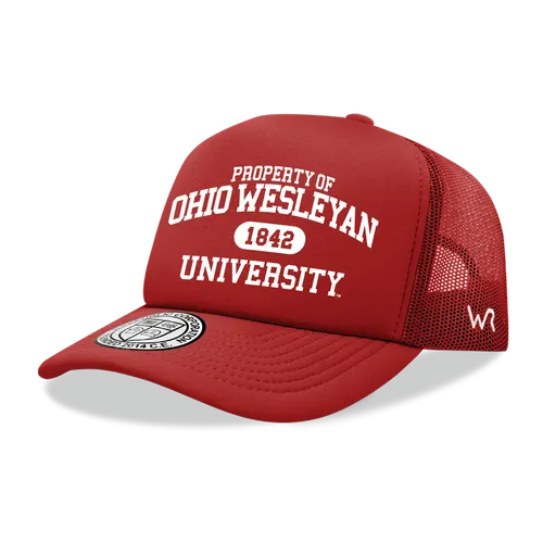 W Republic Property Of Ohio Wesleyan Bishops Baseball Cap 1027-564