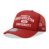 W Republic Property Of Ohio Wesleyan Bishops Baseball Cap 1027-564