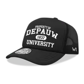 W Republic Property Of De Pauw Tigers Baseball Cap 1027-636