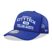 W Republic Property Of NY City Tech Yellow Jackets Baseball Cap 1027-664