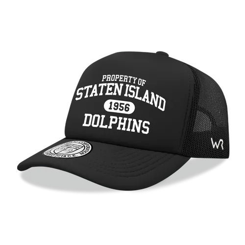 W Republic Property Of College Of Staten Island Dolphins Baseball Cap 1027-676