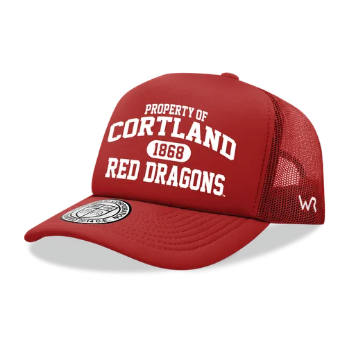 W Republic Property Of SUNY Cortland Red Dragons Baseball Cap 1027-712