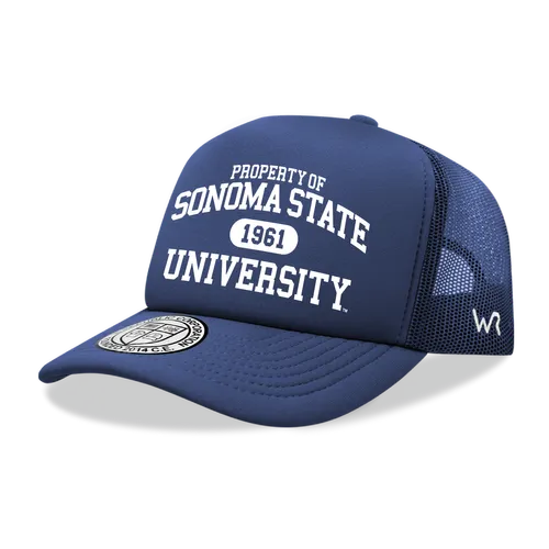 W Republic Property Of Sonoma State Seawolves Baseball Cap 1027-732