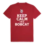 W Republic Bates College Bobcats Keep Calm Tee 523-615