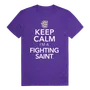 W Republic Carroll College Saints Keep Calm Tee 523-624