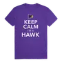 W Republic Hunter College Hawks Keep Calm Tee 523-654