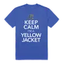 W Republic NY City Tech Yellow Jackets Keep Calm Tee 523-664