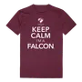 W Republic Fairmont State Falcons Keep Calm Tee 523-686