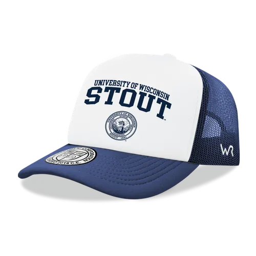 W Republic Wisconsin Stout Blue Devils Hat 1043-413