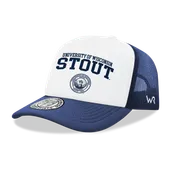 W Republic Wisconsin Stout Blue Devils Hat 1043-413