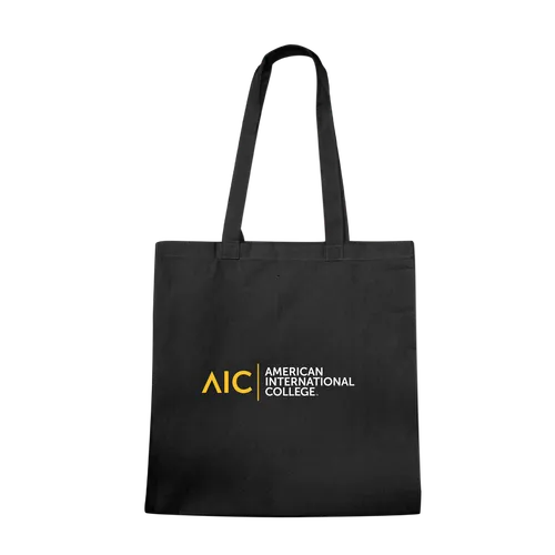 W Republic American Int. College Yellow Jackets Institutional Tote Bag 1101-449