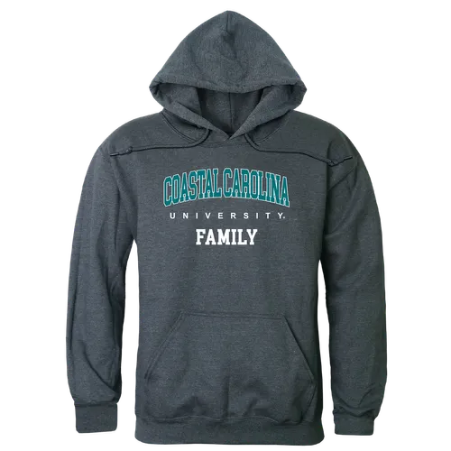 W Republic Coastal Carolina Chanticleers Family Hoodie 573-116. Decorated in seven days or less.