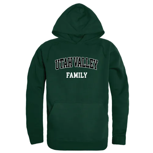 W Republic Utah Valley Wolverines Family Hoodie 573-210. Decorated in seven days or less.