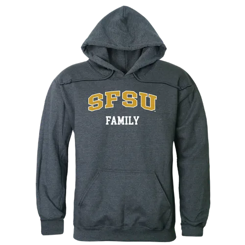 W Republic San Francisco State Gators Family Hoodie 573-376. Decorated in seven days or less.