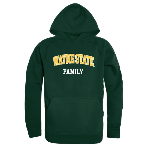 W Republic Wayne State Warriors Family Hoodie 573-400. Decorated in seven days or less.