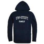 W Republic Wisconsin Stout Blue Devils Family Hoodie 573-413