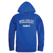 W Republic Wellesley College Blue Family Hoodie 573-486