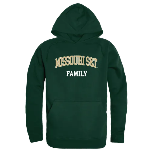 W Republic Missouri S&T Miners Family Hoodie 573-548. Decorated in seven days or less.