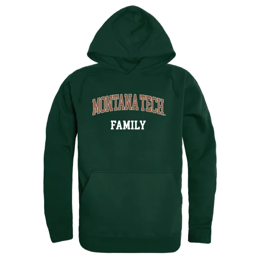 W Republic Montana Tech Orediggers Family Hoodie 573-550. Decorated in seven days or less.