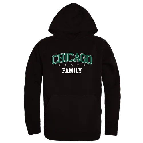 W Republic Chicago State Cougars Family Hoodie 573-631. Decorated in seven days or less.