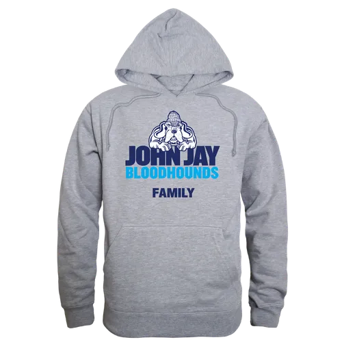 W Republic John Jay College Bloodhounds Family Hoodie 573-656. Decorated in seven days or less.