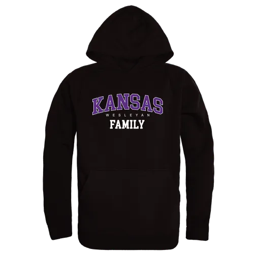 W Republic Kansas Wesleyan Coyotes Family Hoodie 573-658. Decorated in seven days or less.