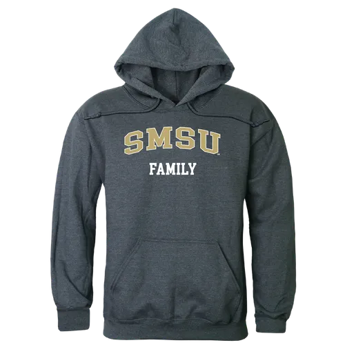 W Republic Southwest Minnesota State Mustangs Family Hoodie 573-674. Decorated in seven days or less.