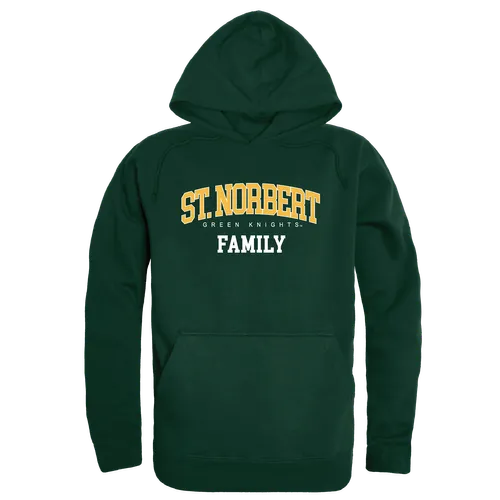 W Republic St. Norbert College Green Knights Family Hoodie 573-698. Decorated in seven days or less.