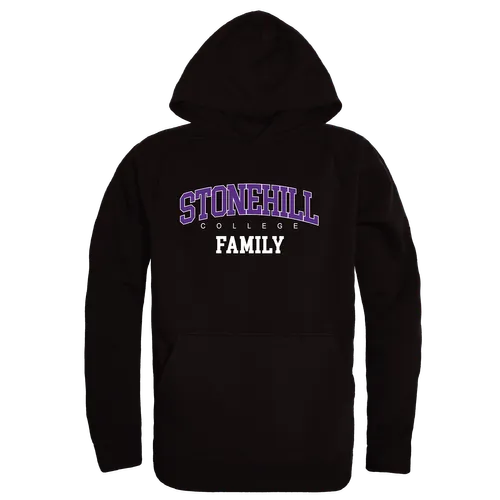 W Republic Stonehill College Skyhawks Family Hoodie 573-730. Decorated in seven days or less.