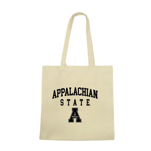 W Republic Appalachian State Mountaineers Institutional Tote Bags Natural 1102-104