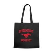 W Republic SMU Mustangs Institutional Tote Bags Natural 1102-150