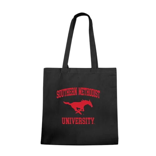 W Republic SMU Mustangs Institutional Tote Bags Natural 1102-150