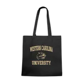 W Republic Western Carolina Catamounts Institutional Tote Bags Natural 1102-156