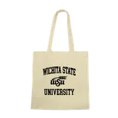 W Republic Wichita State Shockers Institutional Tote Bags Natural 1102-158