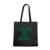 W Republic Tulane Green Wave Institutional Tote Bags Natural 1102-198