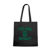 W Republic Tulane Green Wave Institutional Tote Bags Natural 1102-198