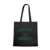 W Republic Utah Valley Wolverines Institutional Tote Bags Natural 1102-210