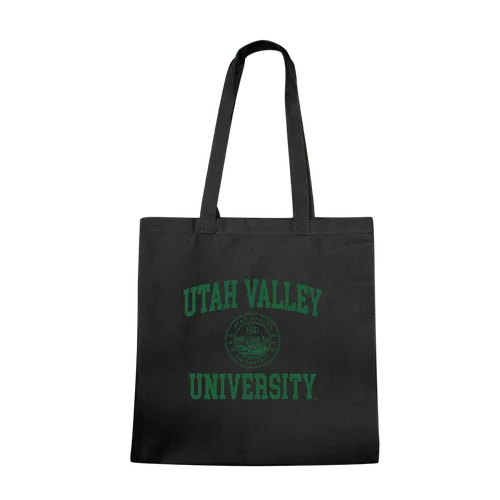 W Republic Utah Valley Wolverines Institutional Tote Bags Natural 1102-210